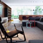 Ipes House Living Fantastic Ipes House Interior In Living Room Completed With Modern Fireplace Design Ideas For Home Inspiration To Your House Dream Homes Stylish And Luxurious Contemporary Home With Exposed Concrete Elements