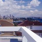 View By Delight Good View By Sensory Interior Delight Residence Showing White Color And The Stones Completed The Design Ideas Dream Homes Stunning Urban Interior Design With Glass And Metal Elements