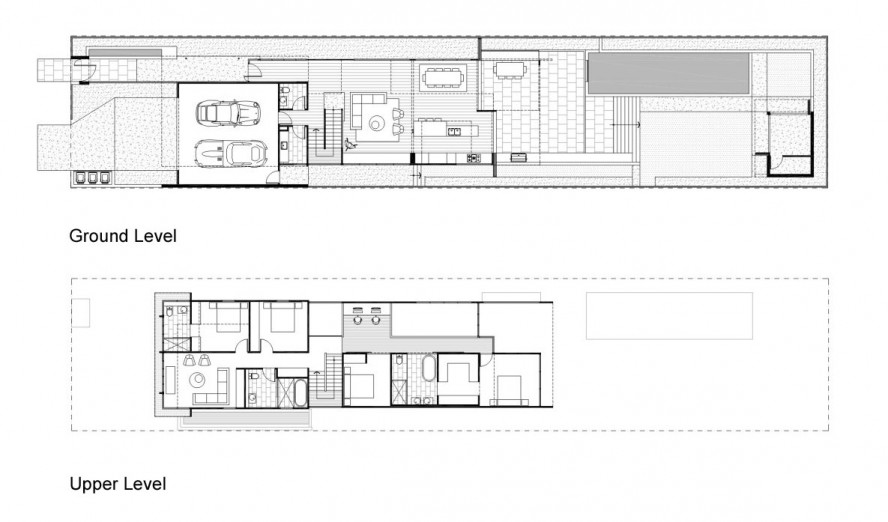 Contemporary Gibbon Floor Perfect Contemporary Gibbon Street House Floor Plan Design With Two Car Garage, Open Plan Living And Entertainment And Cozy Beds Dream Homes Unique Contemporary House Design With Elegant Comfortable Sensations