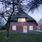 Old Fohr Constructed Simple Old FOHR Home Building Constructed With Nice Architecture Design Involving Some White Painted Windows Architecture Beautiful Minimalist Home With Eclectic Exterior And Interiors