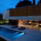 Ipes House Space Stunning Ipes House In Outdoor Space With Modern Infinity Pool Design Ideas With Concrete Floor Decoration Ideas For Home Inspiration Dream Homes Stylish And Luxurious Contemporary Home With Exposed Concrete Elements