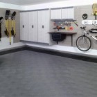 Garage Design With Awesome Garage Design Idea Equipped With Grey Color Scheme Finished With White Color Idea With Wooden Material Unit Interior Design 12 Modern Garage Interior Design Ideas For Your Impressive Homes