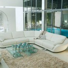 White Quilted Sofa Contemporary White Quilted Roche Bobois Sofa Set With Incredible Blue Glass Coffee Table Decorated By Crystal Items On It Interior Design 38 Contemporary Living Room With Modern Sofas Designed By Roche Bobois