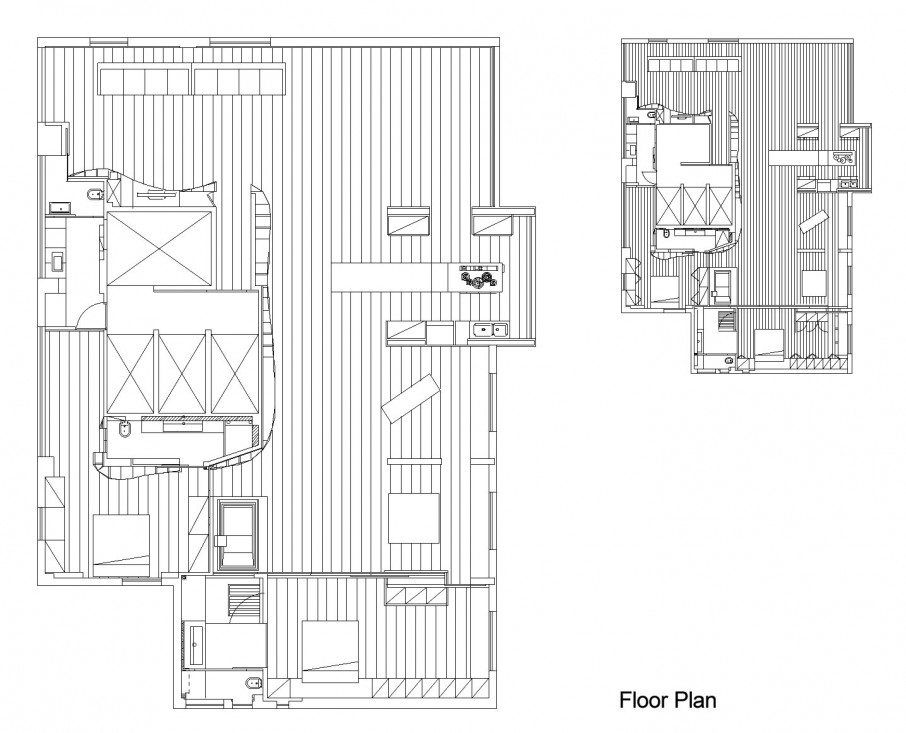 Contemporary Houssein Plan Excellent Contemporary Houssein Apartment Floor Plan Design For Well Organized And Connected Spaces Inside For Comfortable Life Apartments  Fascinating Modern-Industrial Apartment With Beautiful Sophisticated Accent