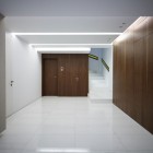 Panorama Voula Interior Good Panorama Voula Residence Of Interior Design Showing Wooden Wardrobe In Brown Color Feat White Wall Apartments Stylish Contemporary Apartment For Cozy Living Room Placement