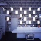 Kitchen Design Cell Gorgeous Kitchen Design In Brick Cell House Nearby The Staircase Use White Cabinet And Kitchen Table And Also Metal Chair Architecture Unique Contemporary Home In Modern Cube Shape Architecture