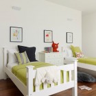 Look Of Bedroom Interesting Look Of The Kids Bedroom With White Beds Wooden Floor White Wall And White Ceiling Kids Room 21 Cool Modern Kids Room With Colorful Furniture Touches