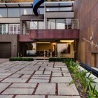 Urban Style With Minimalist Urban Style House The With Concrete Tiles Covering The Carport Flooring To Bring Out Neutral Sense Dream Homes Eclectic Contemporary Home In Hip And Vibrant Interior Style