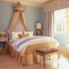 Traditional Bedroom Girls Small Traditional Bedroom Ideas For Girls Decorated With Polka Dot Wallpaper And Cream Wooden Sideboard Design Ideas Bedroom Lovely Bedroom Ideas For Girls With Fun And Colorful Furniture