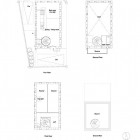 Four Stories Plan Striking Four Stories House Floor Plan In Brick Cell House Show The Details Of Each Floor Include First Level Until Fourth Level Floor Architecture Unique Contemporary Home In Modern Cube Shape Architecture