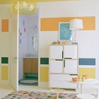 Kids Room Carpet Stunning Kids Room With Colorful Carpet White Table White Chairs Yellow Ceiling And The Colorful Bathroom Kids Room 21 Cool Modern Kids Room With Colorful Furniture Touches