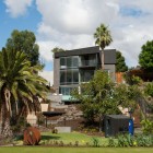 Three Story Building Stunning Three Story Maribyrnong House Building With Cool Elevation Plan Surrounded By Lush Vegetation Architecture Lavish And Breathtaking Contemporary Home With Spectacular Exterior Appearance