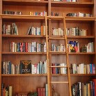 Bookshelf Designs Shelving Wooden Bookshelf Designs With Stairs Shelving Unit Simple Leader Random Books Home Library Design Decor Furniture 16 Creative Bookshelves Design For Fantastic Modern And Modular Furniture (+16 New Images)