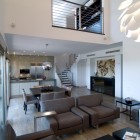 Contemporary Living Design Complete Contemporary Living Room Interior Design With White Painting And Wooden Floor Furnished With Grey Seating Units And Black Tables Dream Homes 30 Industrial And Contemporary Living Room Furniture In Various Color Schemes