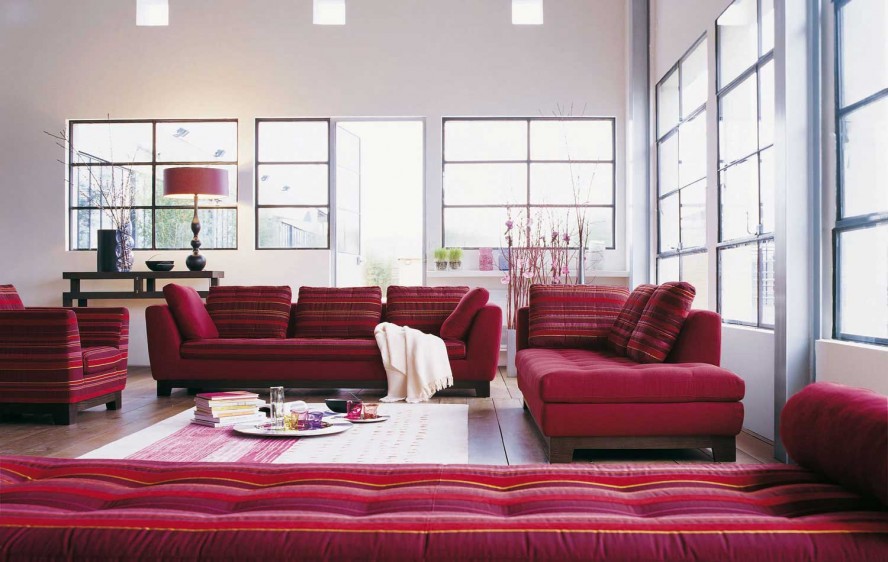 Living Room Purple Fascinating Living Room Interior With Purple Roche Bobois Hardwood Floor Many Glass Windows And White Wall Dream Homes  Stunning And Elegant Living Room With Futuristic Modern Furniture