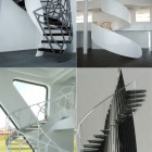 And Amazing For Grandiose And Amazing Design Idea For Black And White Curved Staircase Sculptures For Modern Stylish Decor Room Decoration Visualize Staircase Designs For Classy Center Of Awesome Interiors