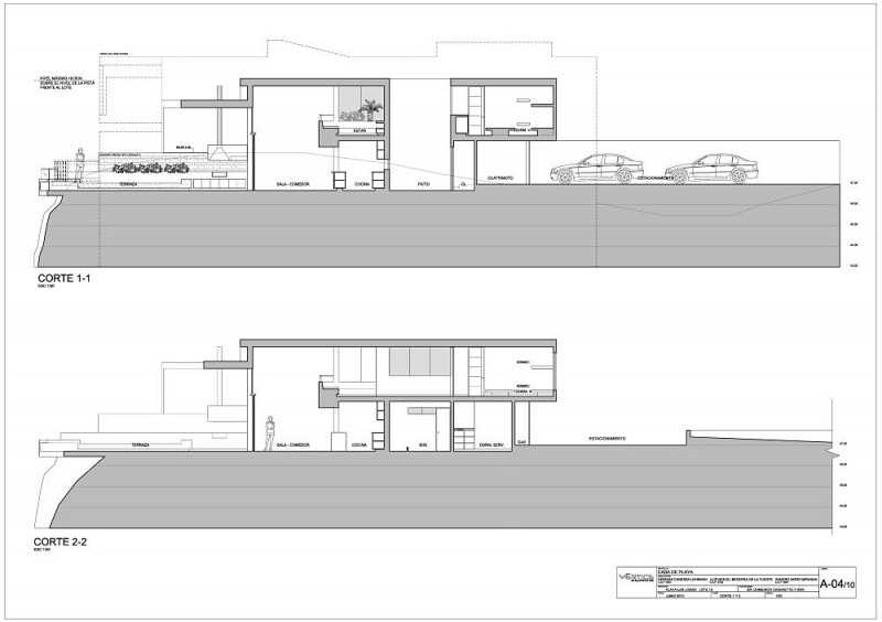 Contemporary Beach Lomas Unquestionable Contemporary Beach House Las Lomas Elevation Plan Design With Well Connected Rooms Inside The House Architecture  Fabulous Beach Home Built On Stunning Rocky Landscape