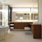 Bathroom Interior Presented Bright Bathroom Interior Design Ideas Presented By Pretty Combination White And Wooden Bathroom Furniture In Minimalist Furniture Design Bathroom Fresh And Various Bathroom Interior Designs With Varieties Of Niceness