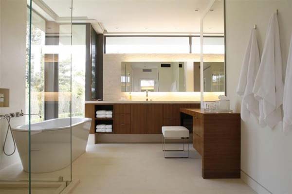 Bathroom Interior Presented Bright Bathroom Interior Design Ideas Presented By Pretty Combination White And Wooden Bathroom Furniture In Minimalist Furniture Design Bathroom  Fresh And Various Bathroom Interior Designs With Varieties Of Niceness