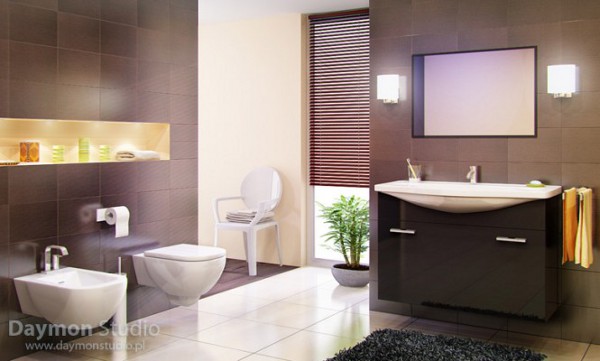 Unique Bathroom Daymon Elegant Unique Bathroom Designs By Daymon Studio And Semsa Bilge Involving Floating Vanity Toilet And Chair Bathroom Wonderful Dream Bathroom Ideas Making Your Cute Bathrooms