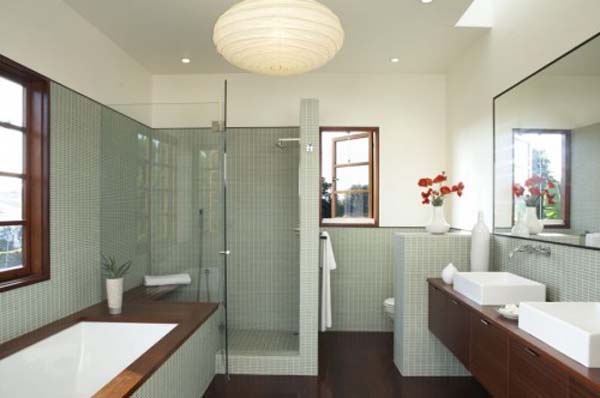 Bathroom Interior Seen Sleek Bathroom Interior Design Ideas Seen From Attachment Of Gray Tiles Into Bathroom Walls Dominating Bathroom Interior Bathroom  Fresh And Various Bathroom Interior Designs With Varieties Of Niceness