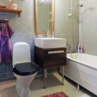 Bathroom Interior From Vintage Bathroom Interior Design Ideas From Bathroom Furnishing Of White Toilet Seat With Black Cover And Wooden Vanity Dresser Bathroom Fresh And Various Bathroom Interior Designs With Varieties Of Niceness