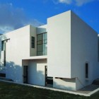 White Painted House Beautiful White Painted Three Floor House PS The Heder Partnership Idea Displaying Windows Door And Entryway Architecture Stunning Modern Home With Unique Curved Walls And Comfortable Pools